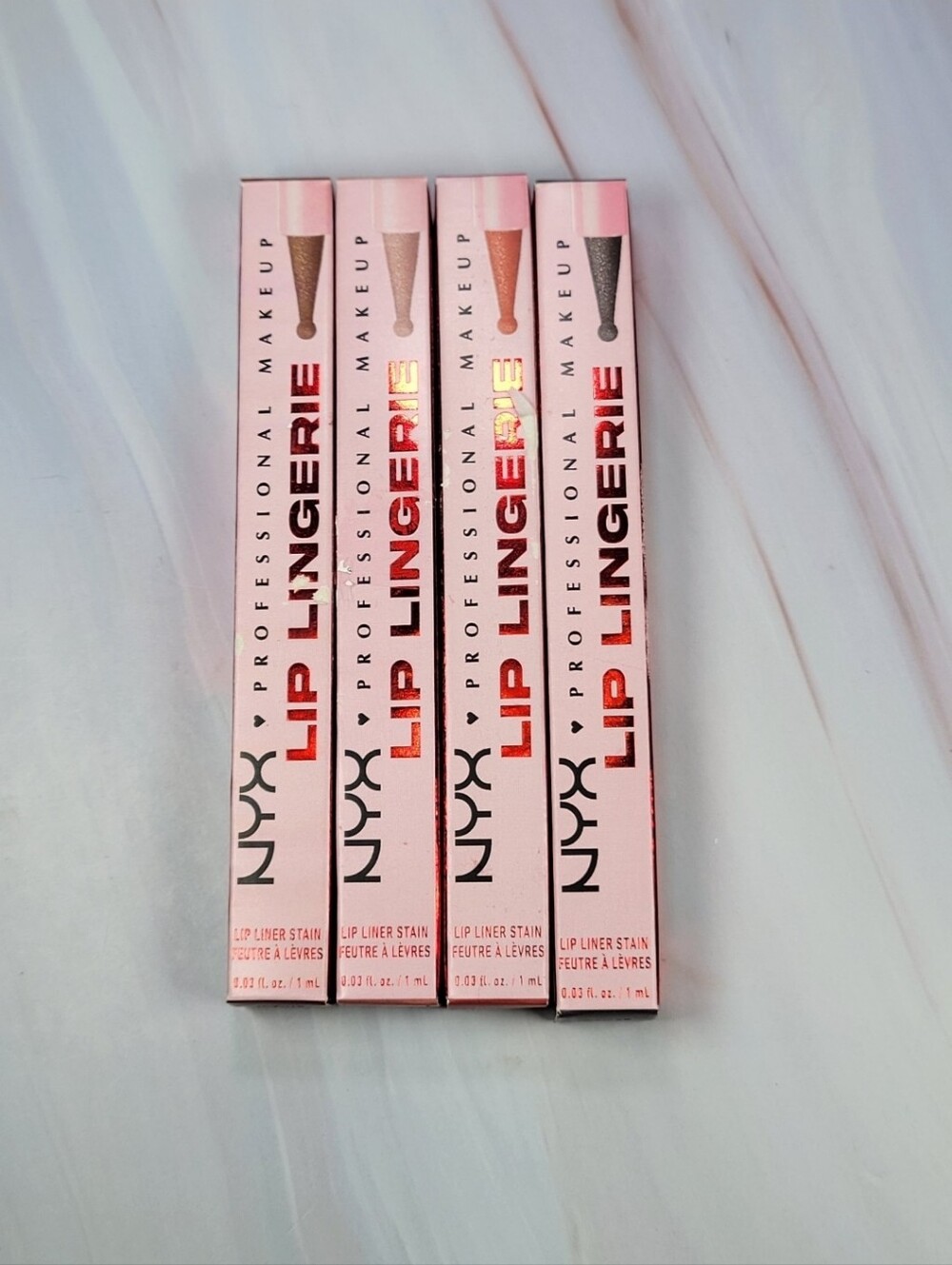 NYX Lip Lingerie Lip Stain Lip Liner Bundle NEW!